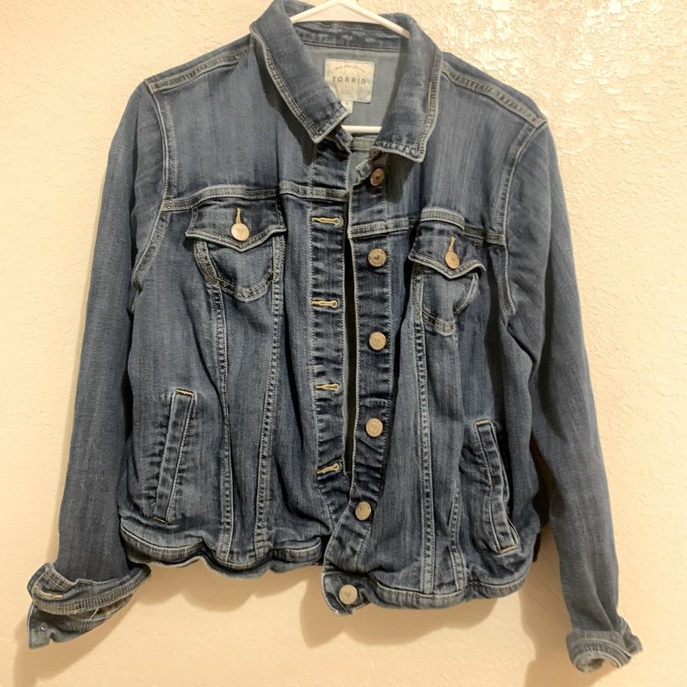 Torrid Blue Jean Jacket